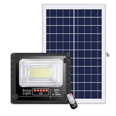 25w 150w 300 ওয়াট সোলার ফ্লাড লাইট 80lm/w 3.7V আউটডোর সোলার চালিত সিকিউরিটি লাইট