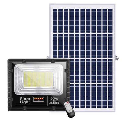 25w 150w 300 ওয়াট সোলার ফ্লাড লাইট 80lm/w 3.7V আউটডোর সোলার চালিত সিকিউরিটি লাইট