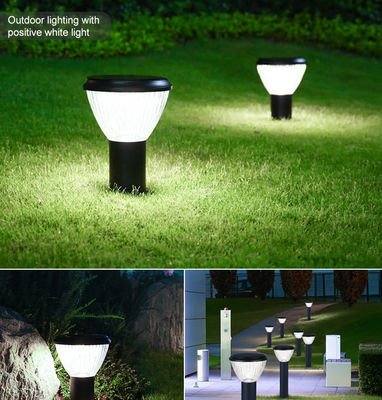 35/65/85CM স্টেইনলেস স্টীল LED সোলার গার্ডেন লাইট 6500LM সাপোর্ট ডিমার