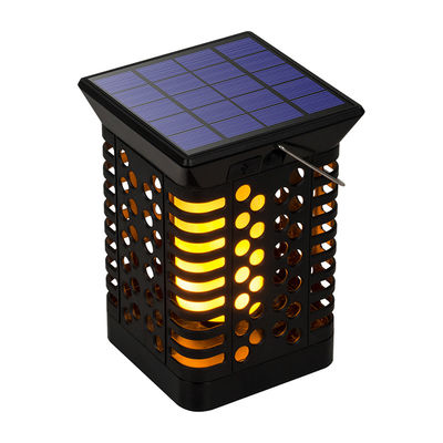 FCC আধুনিক 95lm/w ABS LED সোলার ল্যান্ডস্কেপ লাইট সোলার ফ্লিকার স্টেক লাইট