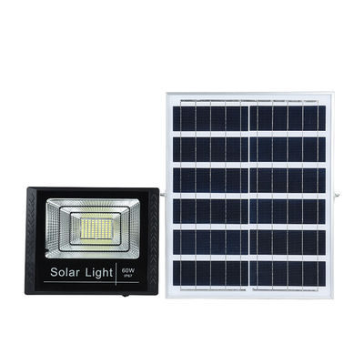 উচ্চ দক্ষতা ABS 1040LM Solar 60w Led Flood Light / Solar Panel Flood Light