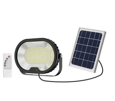 আউটডোর Ip65 60 LED সোলার ফ্লাড লাইট 100lm 25w সোলার সিকিউরিটি ল্যাম্প