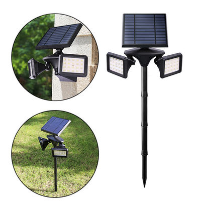 জলরোধী Ip65 600LM 40 LED সোলার গার্ডেন লাইট PIR সৌর চালিত লন লাইট