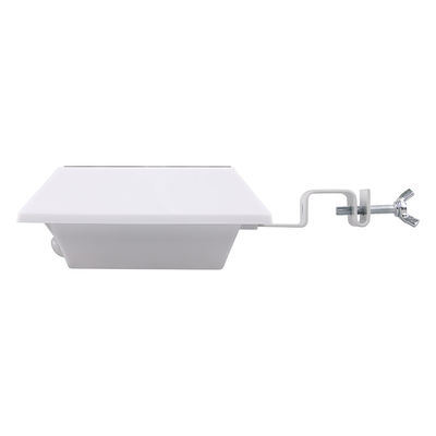 মোশন সেন্সর সহ সুপার ব্রাইট 6000K 4Pcs LED সোলার ফেন্স ওয়াল লাইট