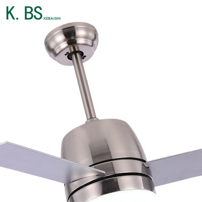 65W 3000K 36 ইঞ্চি সিলিং ফ্যান হালকা লোহা 3 ব্লেড মেটাল সিলিং ফ্যান