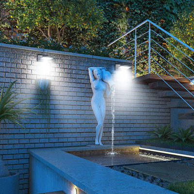 বাগানের জন্য জলরোধী 200LM 21pcs LED সোলার সেন্সর ওয়াল লাইট