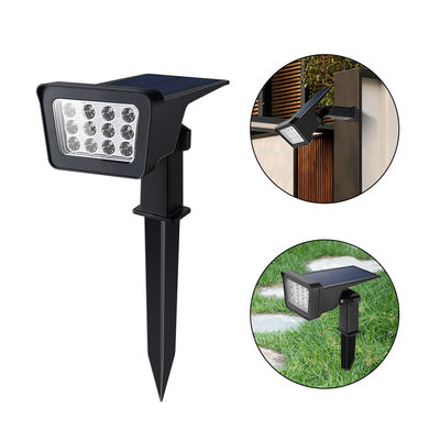 সামঞ্জস্যযোগ্য 250LM LED সোলার ল্যান্ডস্কেপ লাইট