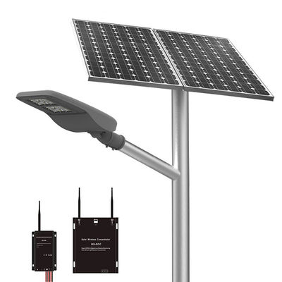 অল ইন ওয়ান 14000lm 30W 80W LED সোলার চালিত স্ট্রিট লাইট 18V পোল ইনস্টল