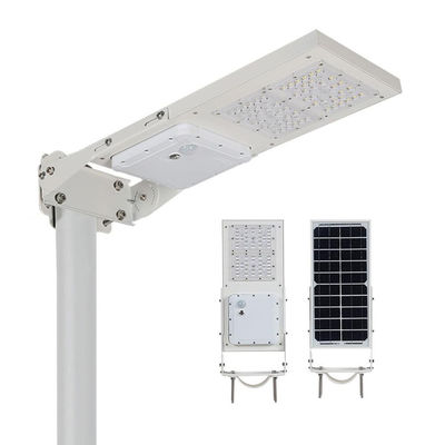 হাই লুমেন 7.4V 15W 30w অল ইন ওয়ান সোলার স্ট্রিট লাইট 6000K আউটডোর সোলার স্ট্রিট ল্যাম্প