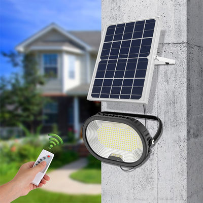 আউটডোর Ip65 60 LED সোলার ফ্লাড লাইট 100lm 25w সোলার সিকিউরিটি ল্যাম্প