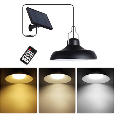 ক্যাম্পিং এর জন্য 90lm/W 2800-3200K LED সোলার শেড লাইট সোলার ইয়ার্ড ল্যাম্প দুল